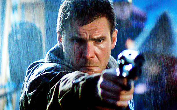 Blade Runner film shot