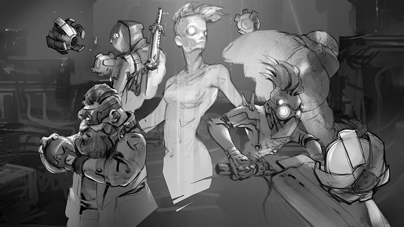 Glitch Hunter Concept