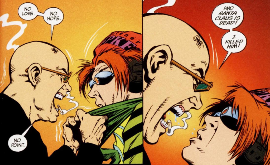 Cyberpunk Christmas Spider Jerusalem 2