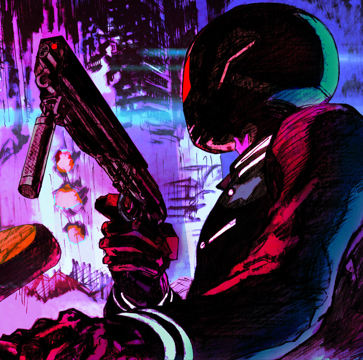 The Return Of The Night Driving Avenger Neon Dystopia