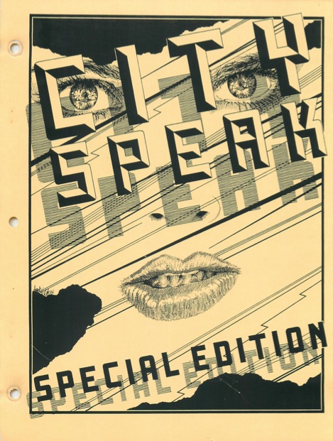 Blade Runner fanzine, City Speak