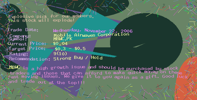 Spammer is one of the cyberpunk jobs. Graphic via rabble.