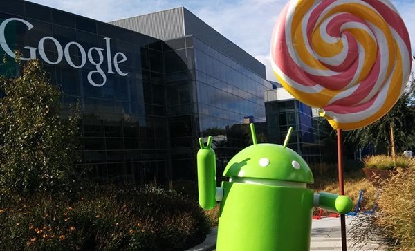 Android Mascot Statue at Google Campus