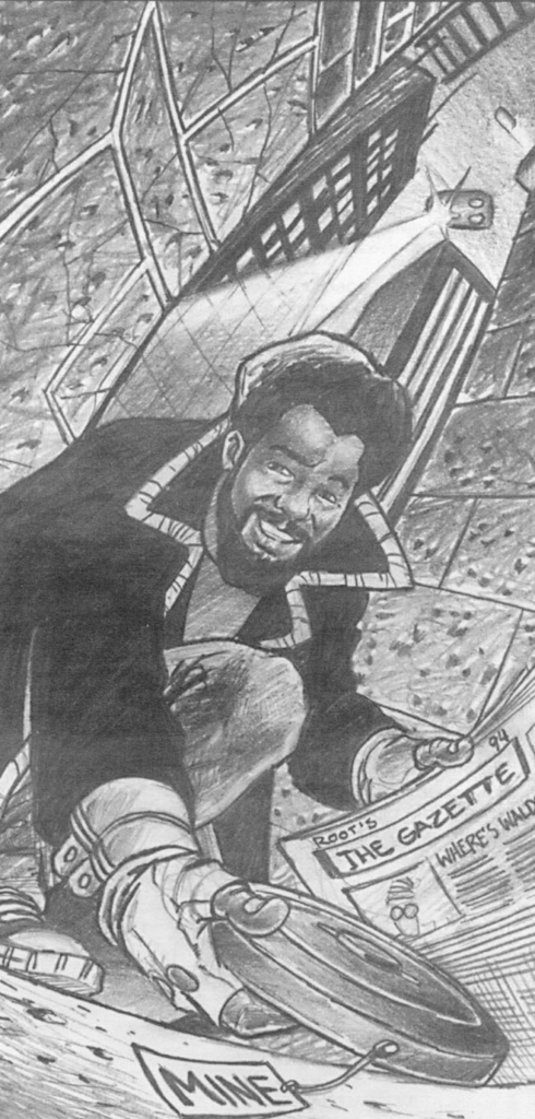 Maximum Mike from Cyberpunk 2020's Listen Up You Primitive Screwheads