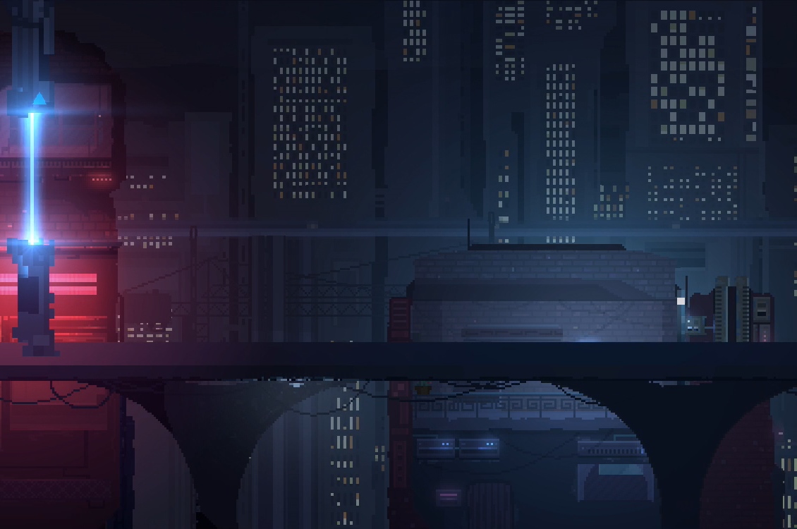 retroshifter cityscape