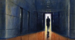 Simulacron-3 - German edition cover art (detail).