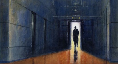 Simulacron-3 - German edition cover art (detail).