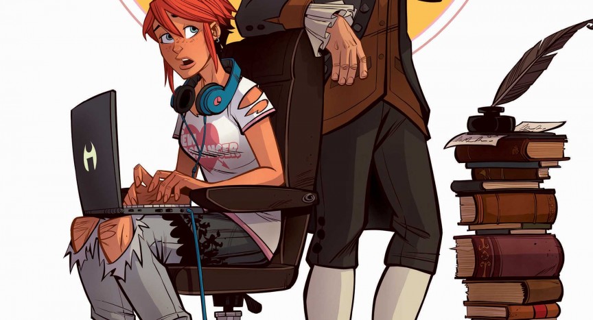 New Romancer - Issue 1 cover art (detail) (DC Comics - Vertigo)
